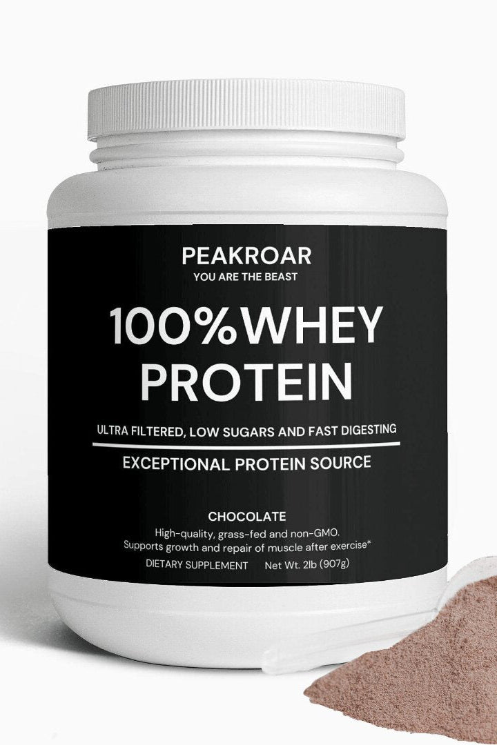 100% ISOLATE WHEY PROTEIN CHOCOLATE - PeakRoar